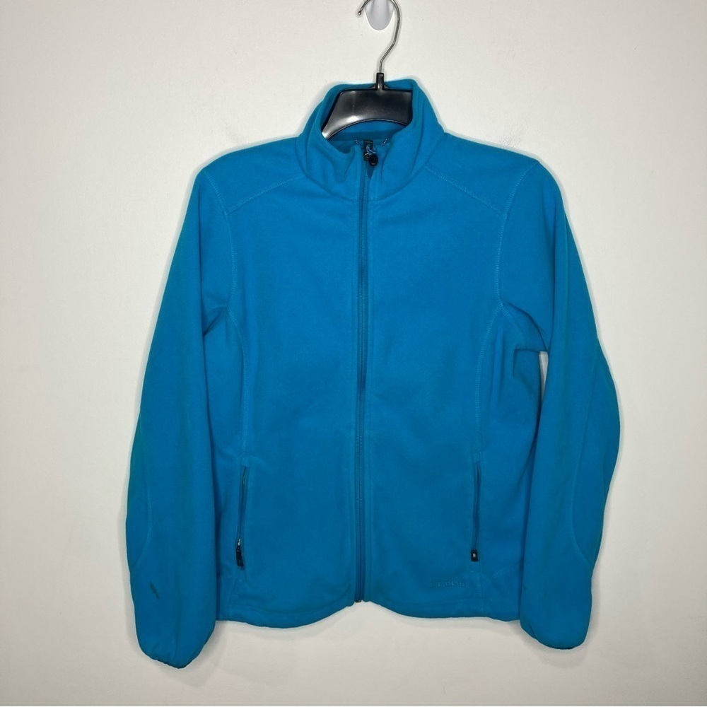 L.L. Bean polartec jacket blue size small‎
